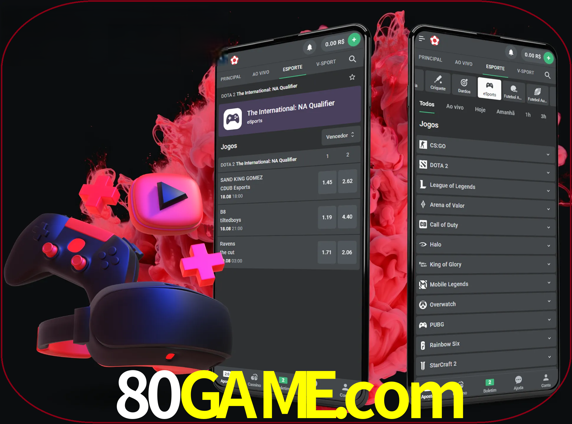 Para ter a aplicação móvel 80game no seu smartphone, basta descarregar o ficheiro apk e seguir as instruções.