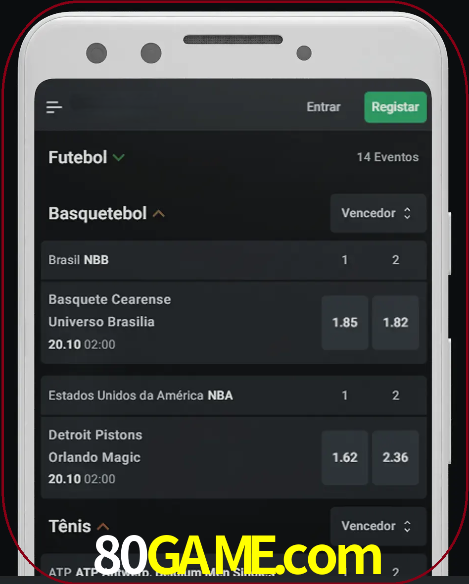 Aposte e assista aos esportes em formato ao vivo.