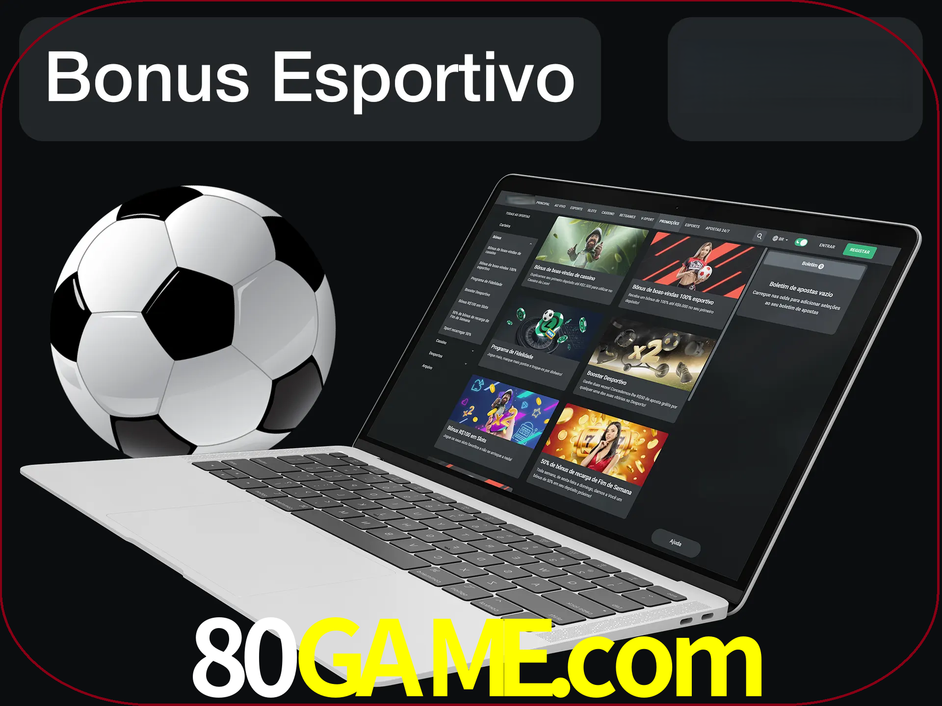 Antes de começar a apostar, use o bônus esportivo.
